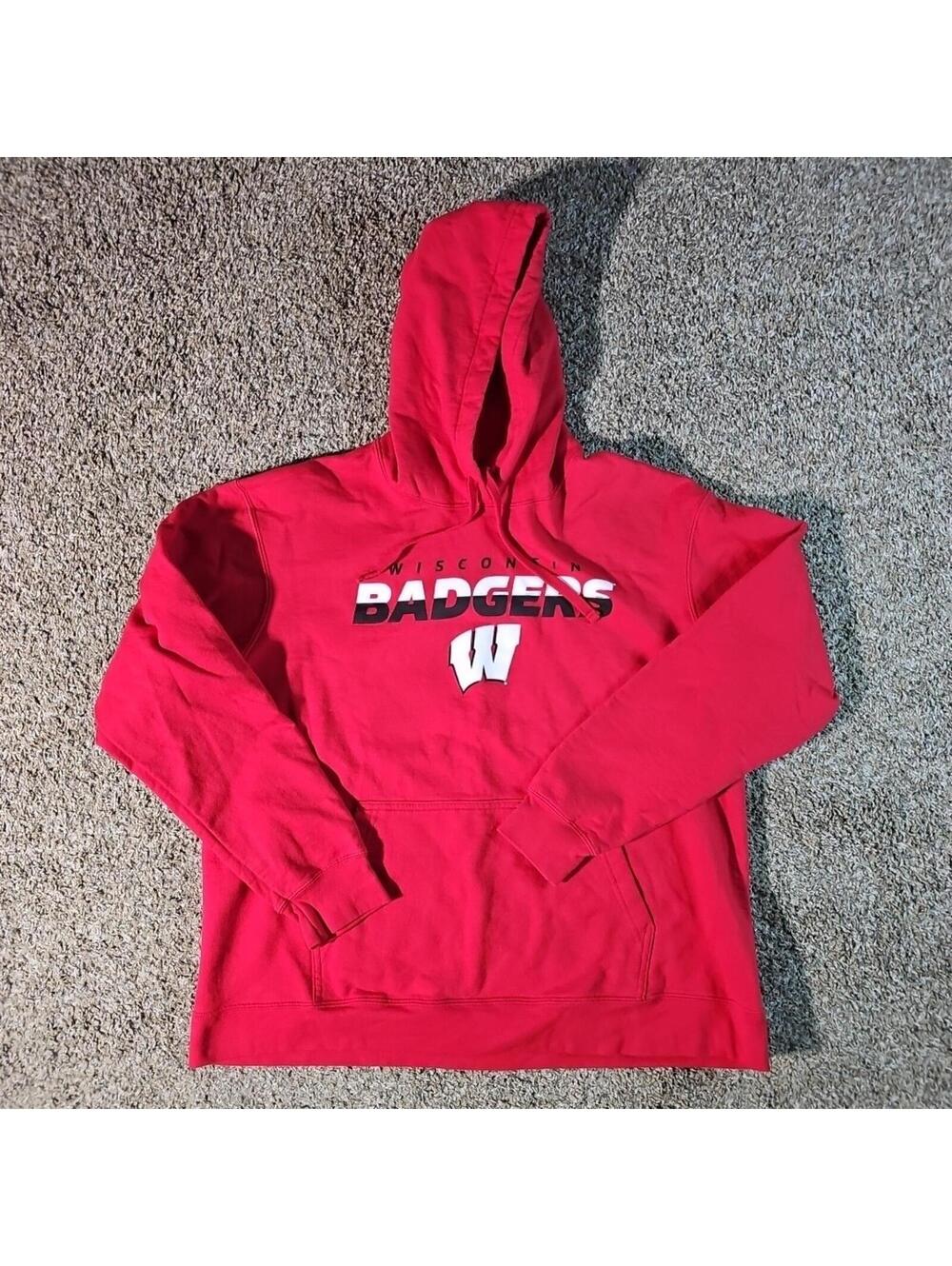 Fanatics L Wisconsin Badgers Hoodie